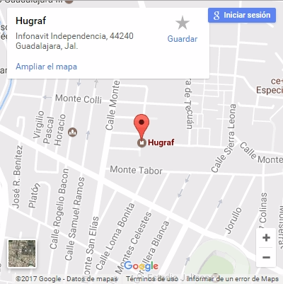 Mapa ubicación Hugraf